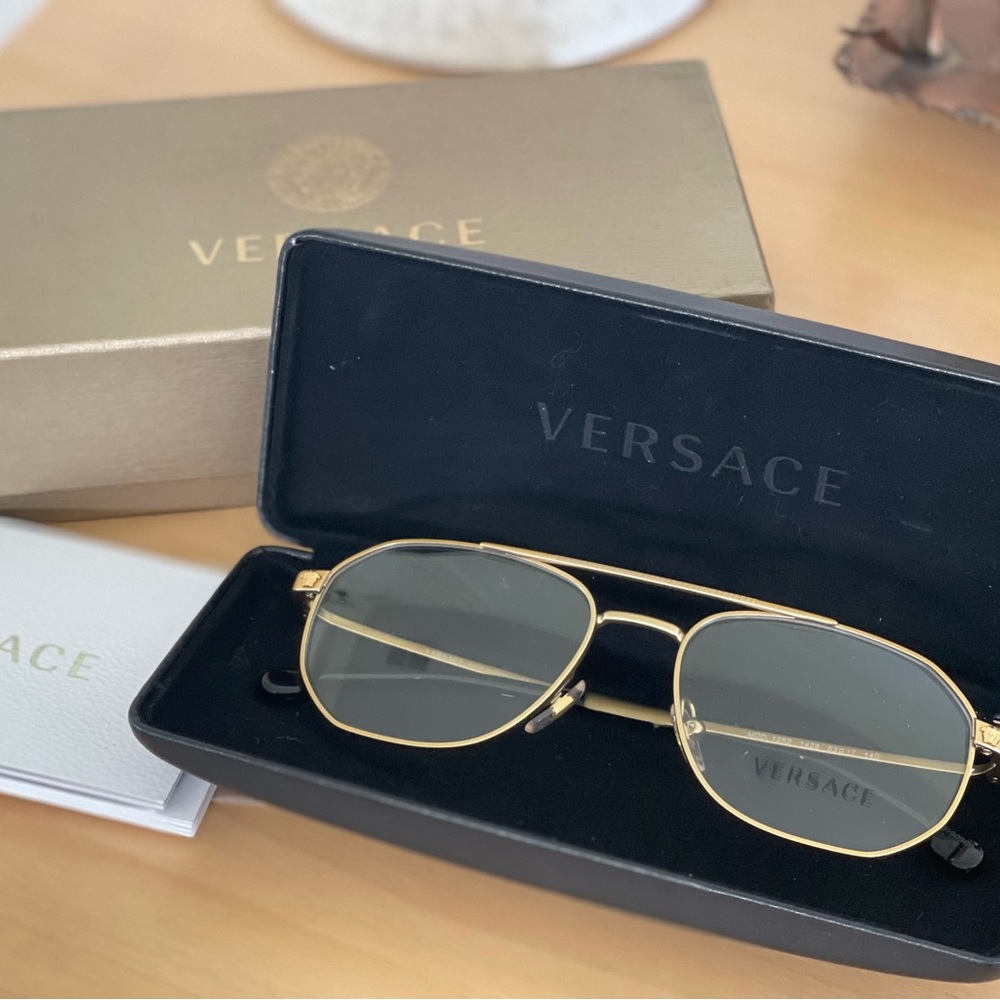 New Versace Prescription Lenses - *No Prescription Lenses.